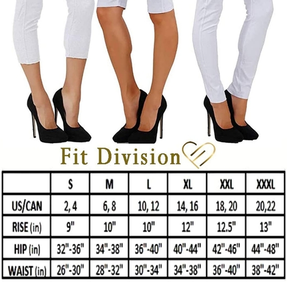 Jean Look Jeggings Shorts Pull Up Pants - Picture 5 of 5